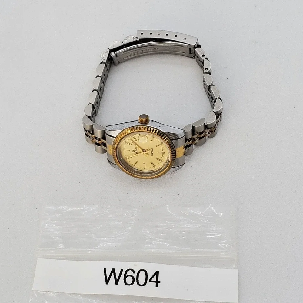 VTG Speidel 25MM Women's Watch Presidential Date Swiss Made 6